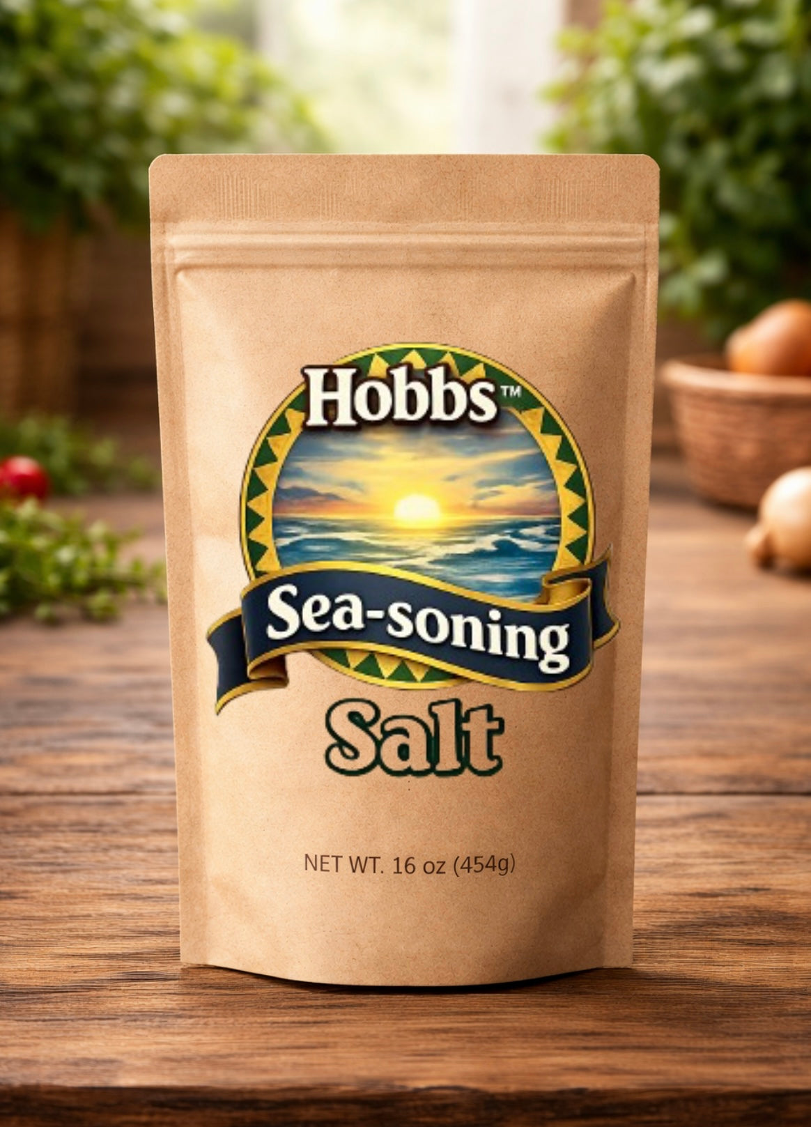 1lb Hobbs Sea-Soning Salt